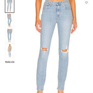 Levi’s 724 High Rise Straight Jeans - Size 27L, 32" length EUC